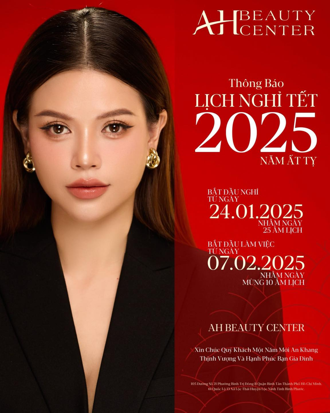 Lịch nghỉ Tết Nguyên Đán 2025